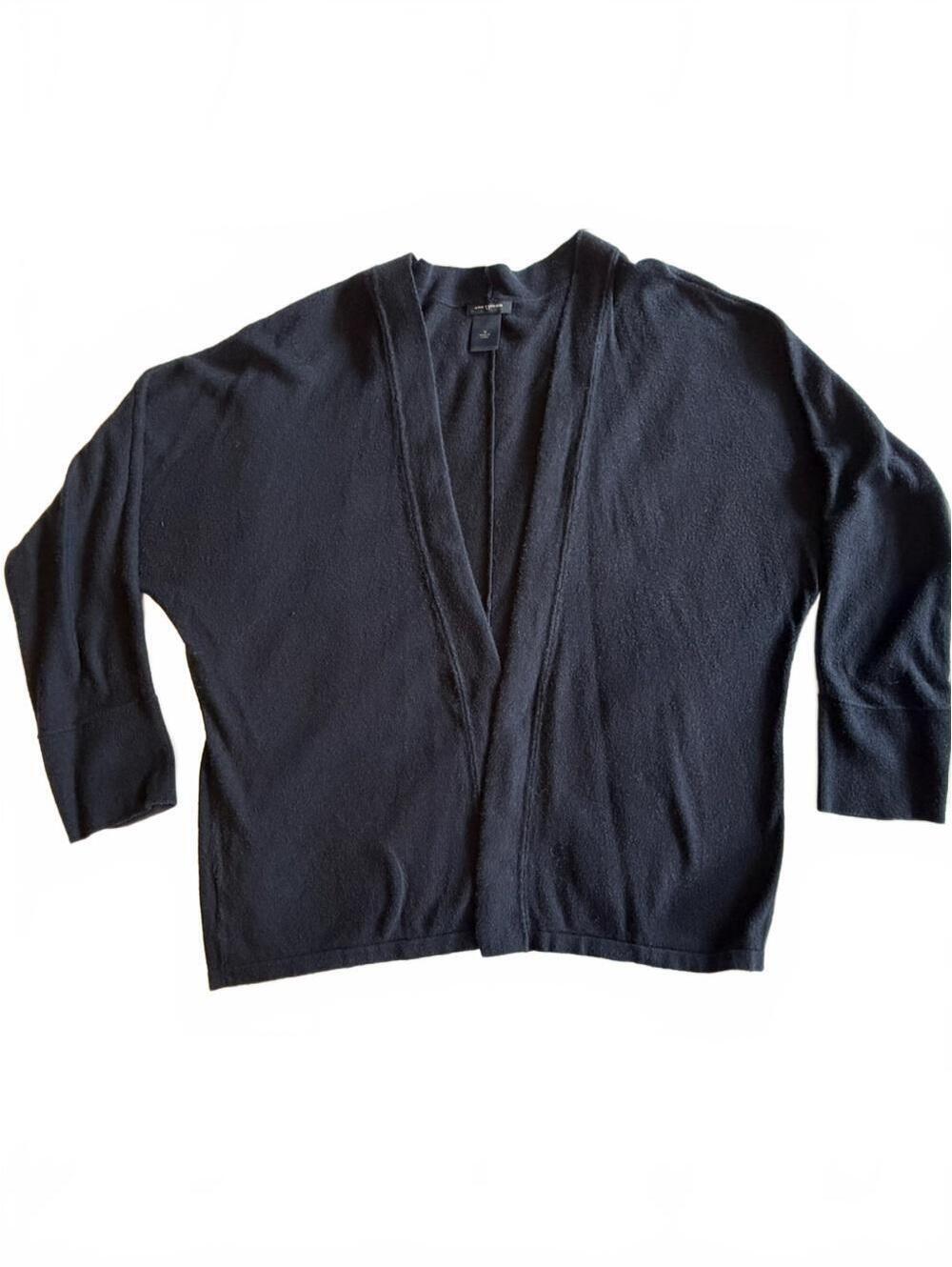 Ann Taylor Black Cozy Knit Cardigan